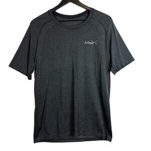 Lululemon Mens Swiftly Tech COMPANY LOGO TShirt Gray - M